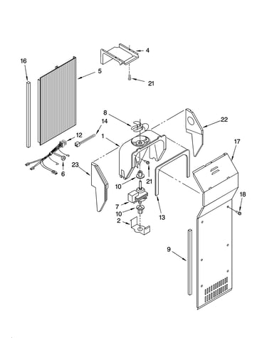 Air flow parts