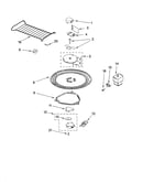 Magnetron and turntable parts