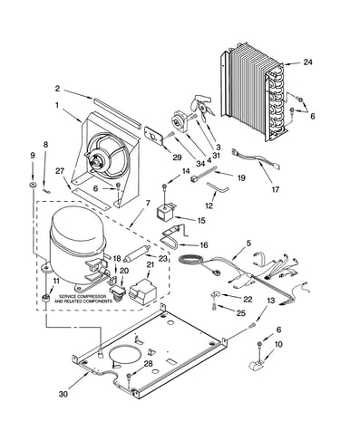 Unit parts, optional parts