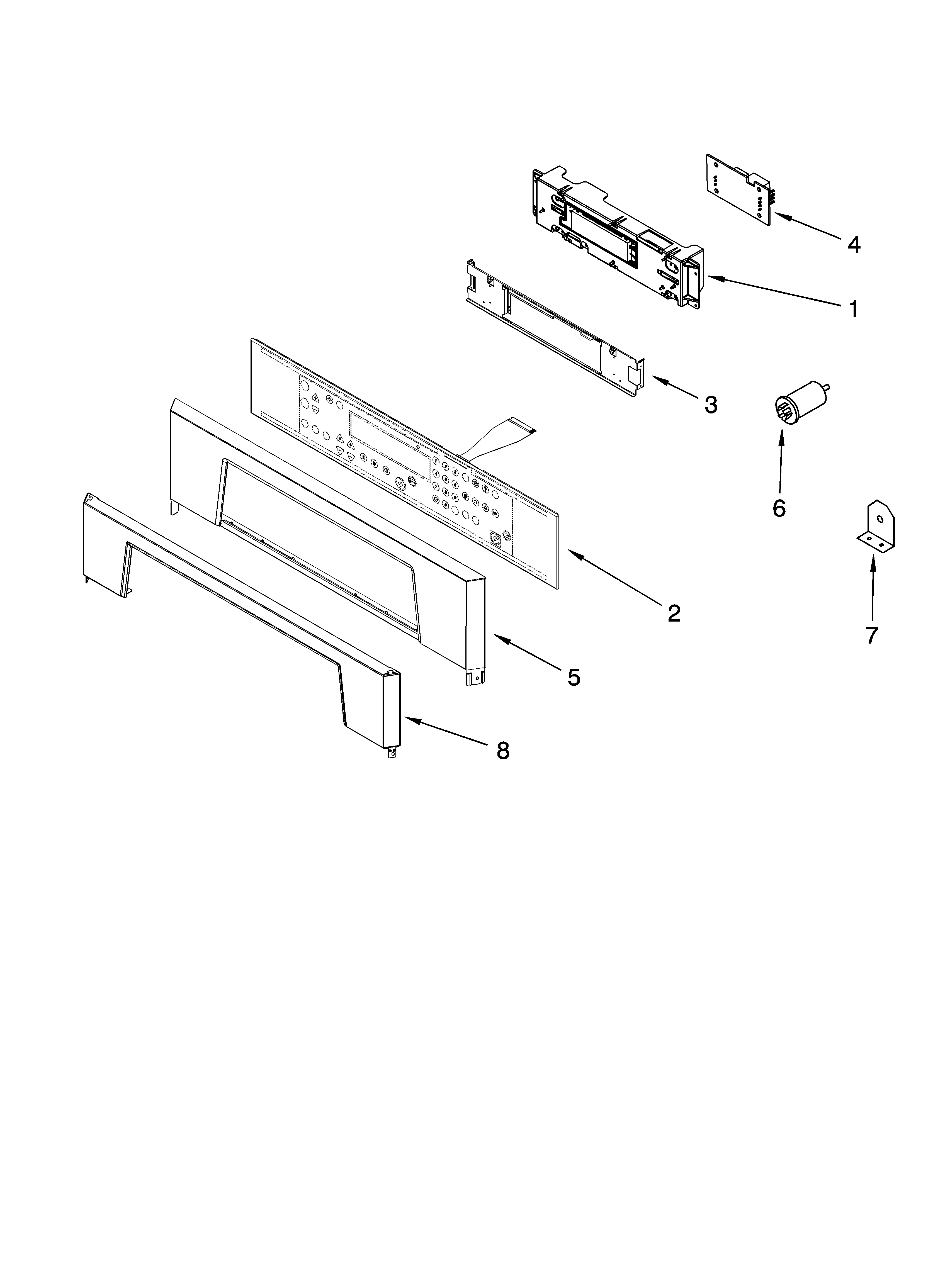 Control panel parts