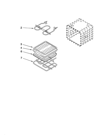 Internal oven parts