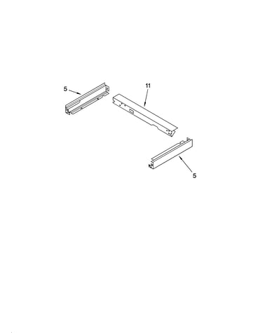 Microwave compartment parts