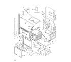 Whirlpool GMC275PRB01 oven parts diagram