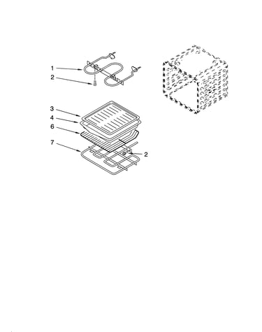 Internal oven parts