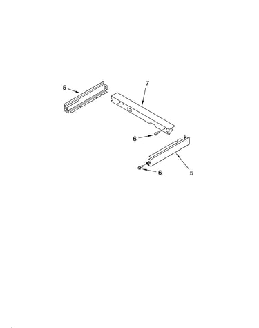 Microwave compartment parts