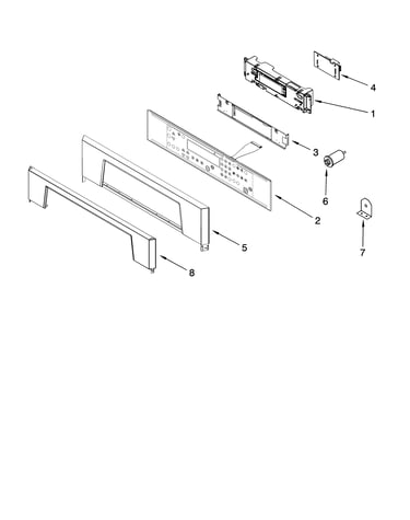 Control panel parts