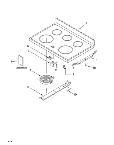 Cooktop parts