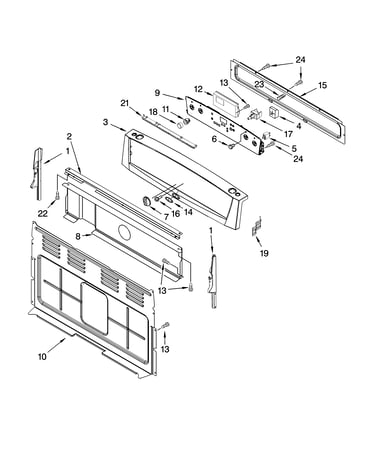 Control panel parts