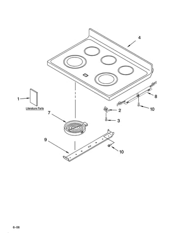 Cooktop parts