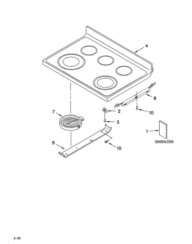 Cooktop parts