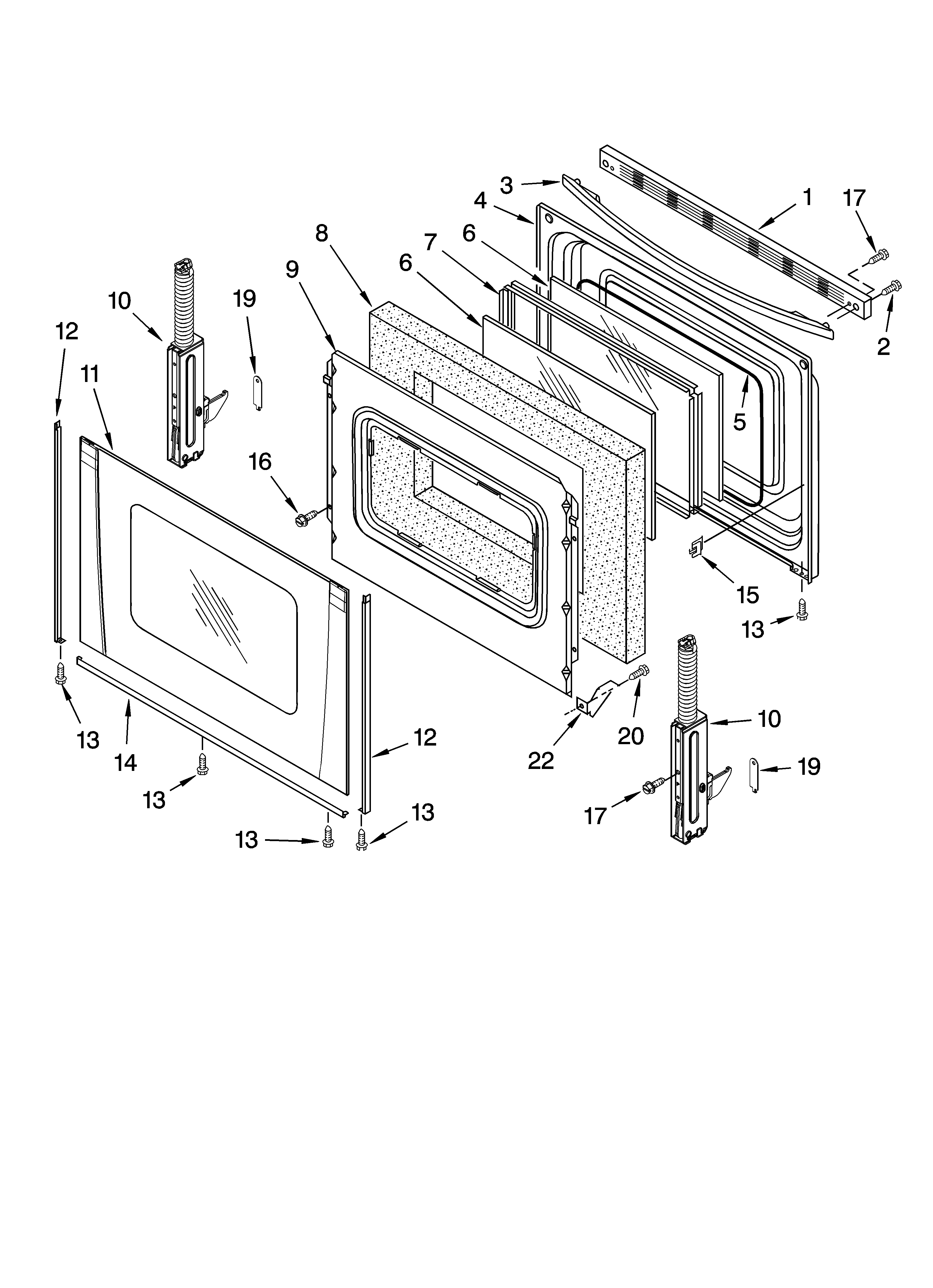 Door parts, optional parts