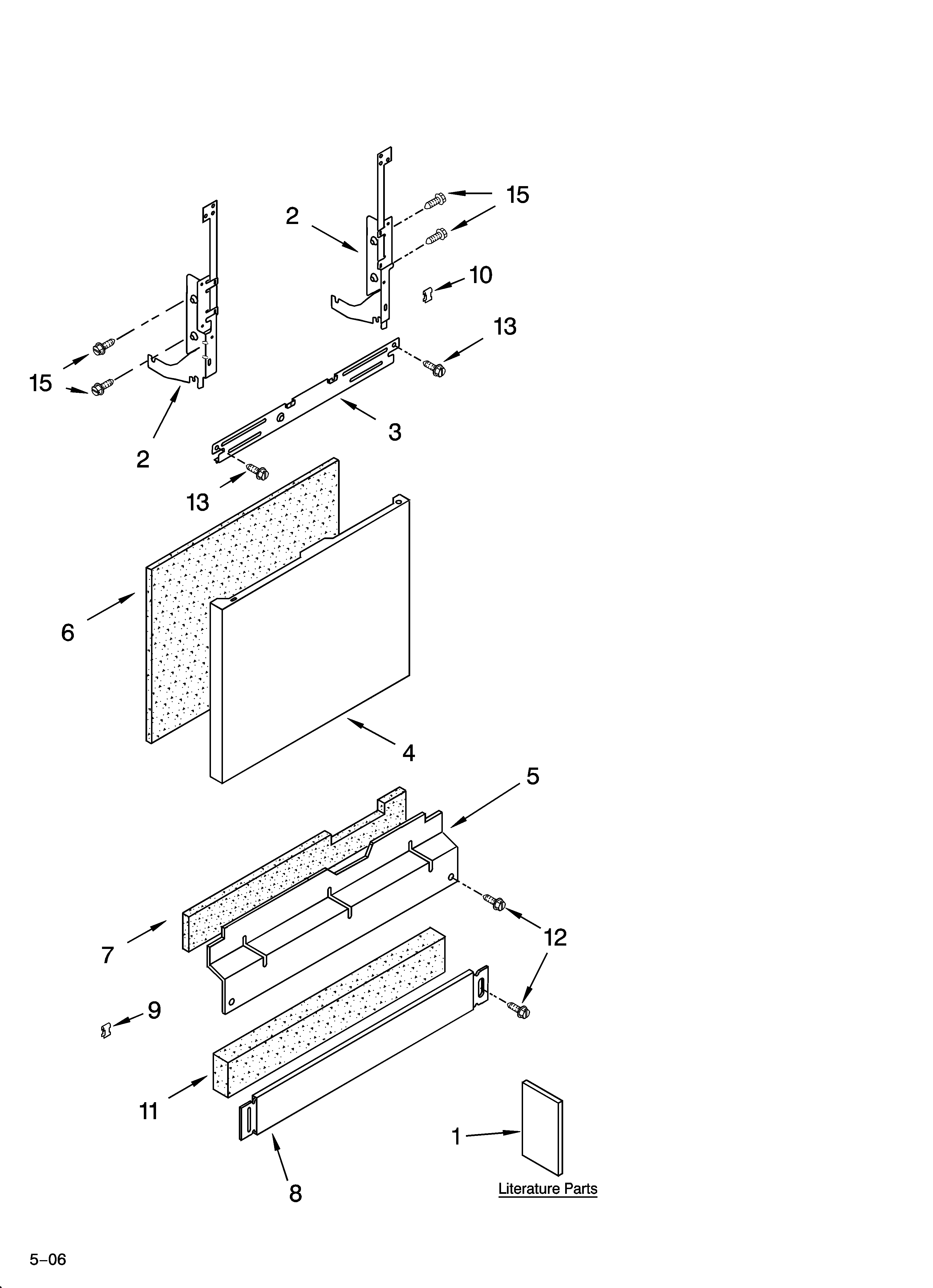 Door and panel parts