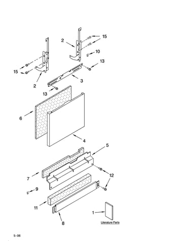 Door and panel parts