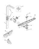 Upper wash and rinse parts