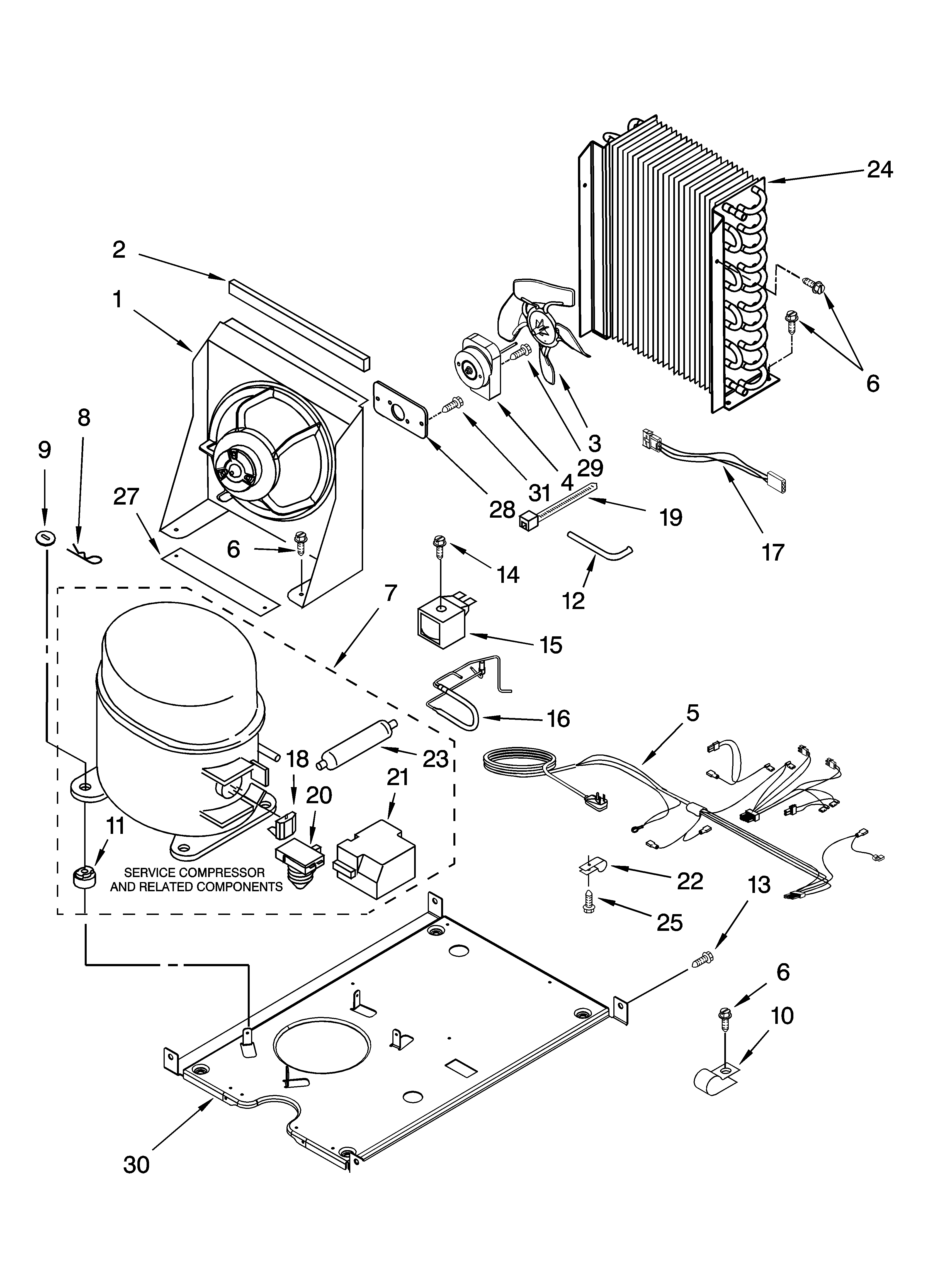 Unit parts, optional parts