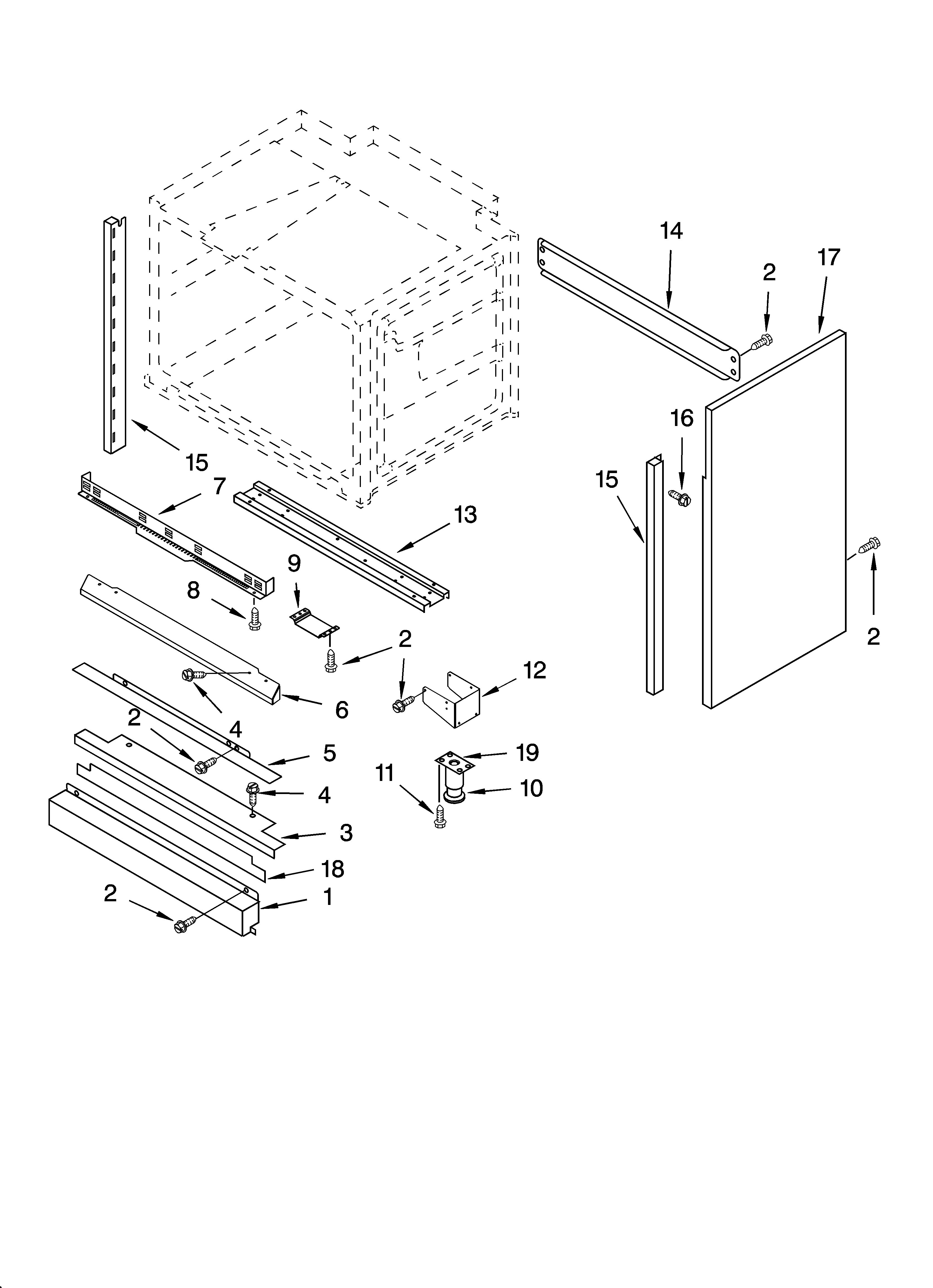 Chassis parts, optional parts