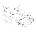 Cooktop burner parts