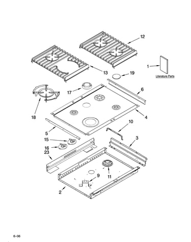 Cooktop parts