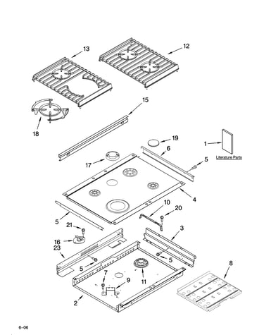Cooktop parts