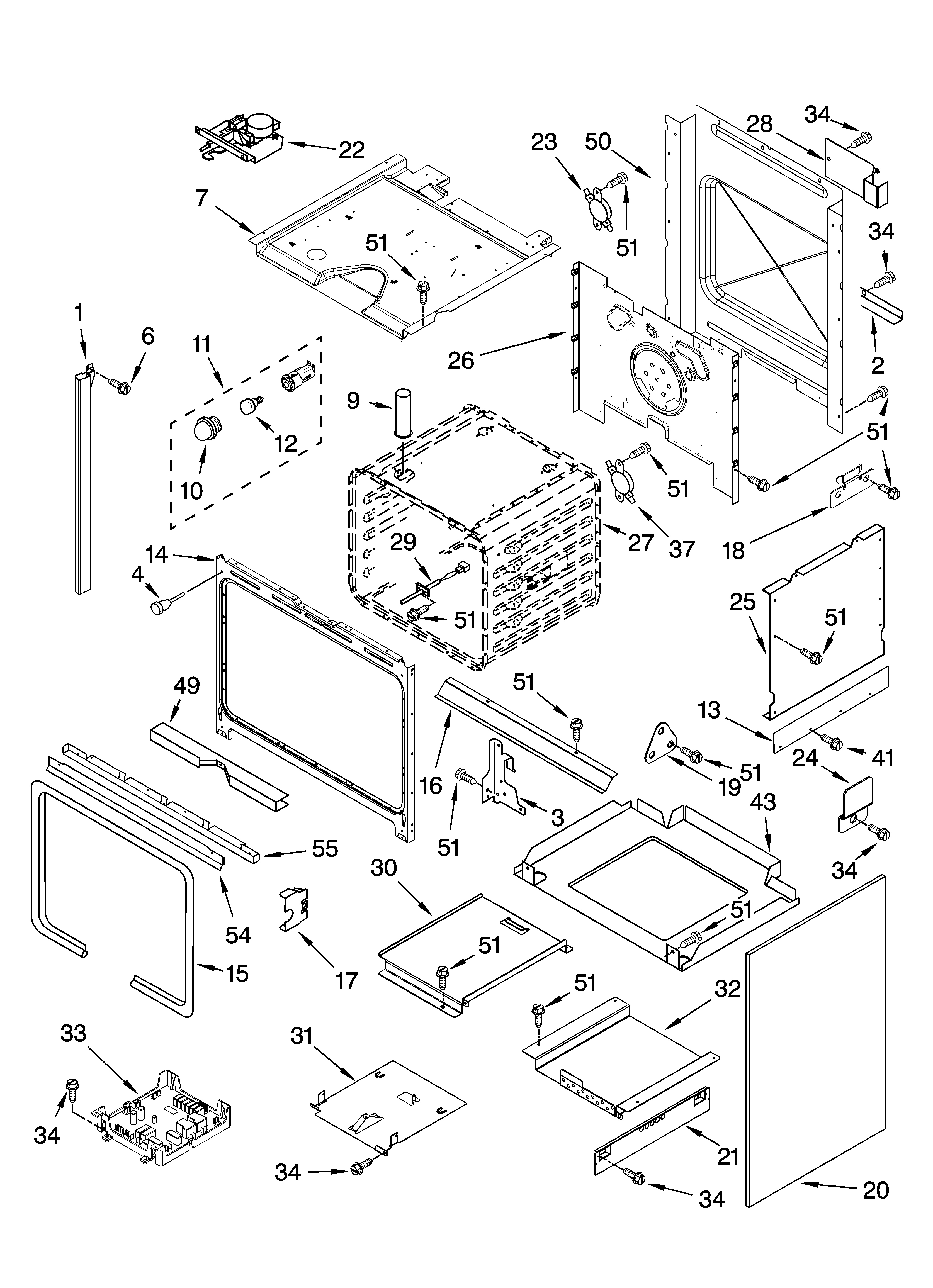 OVEN PARTS