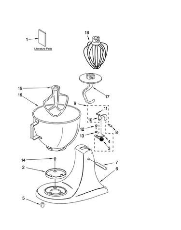 Base and pedestal unit, optional parts
