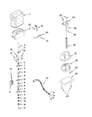Motor and ice container parts