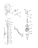 Motor and ice container parts