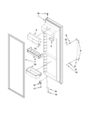 Refrigerator door parts