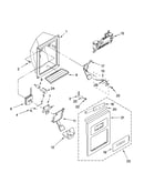 Dispenser front parts