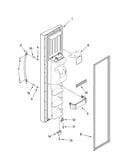 Freezer door parts