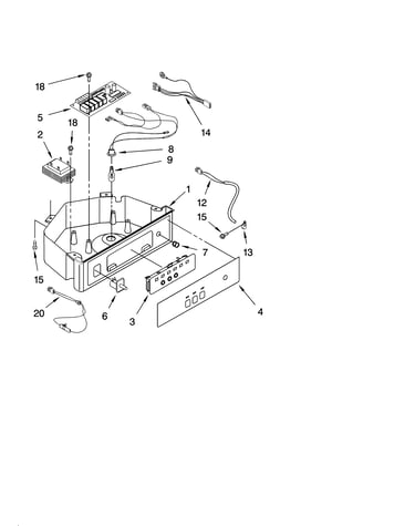Control panel parts