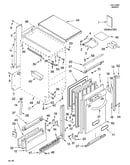 Cabinet liner and door parts
