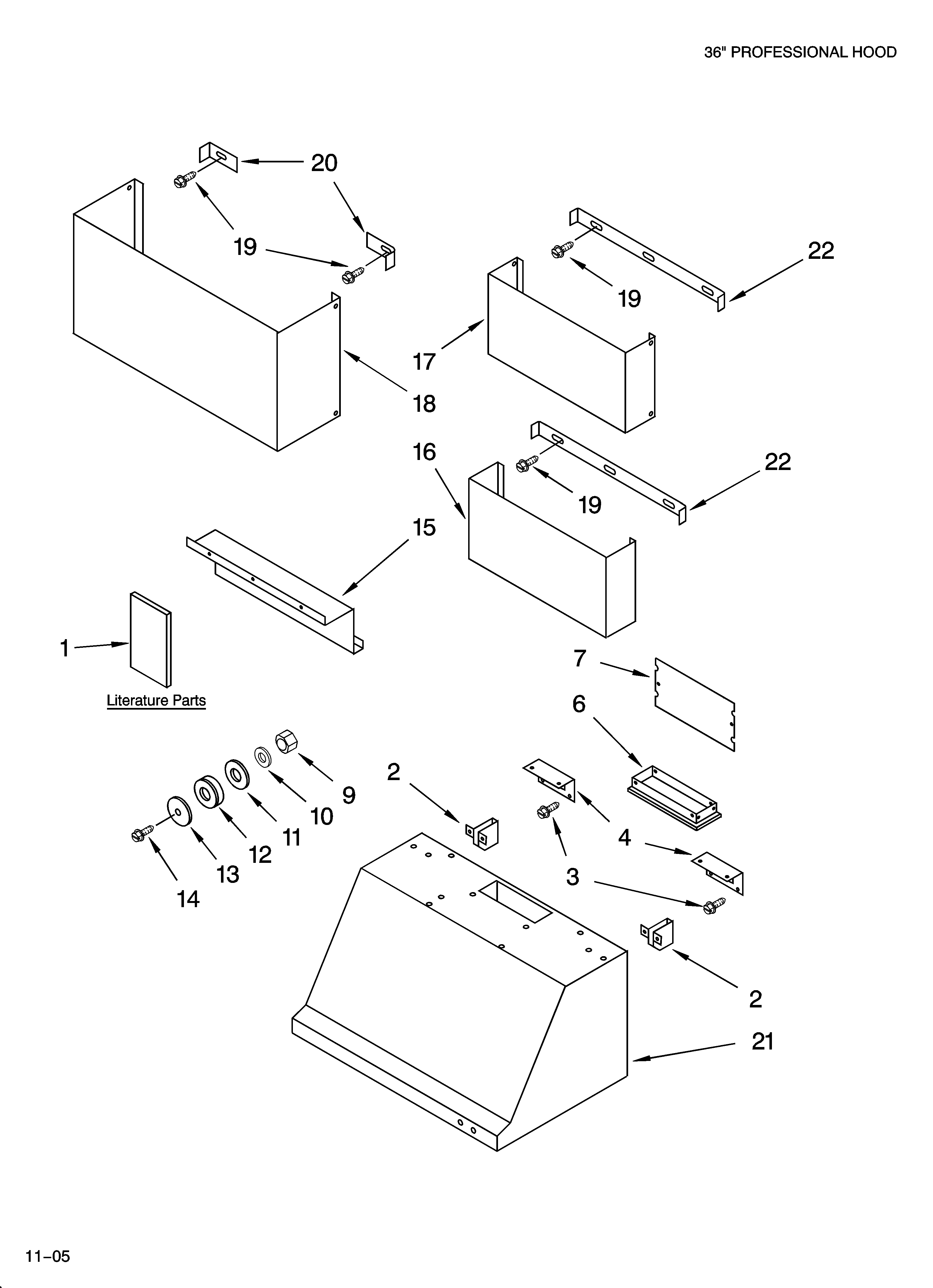 Hood parts
