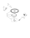 Magnetron and turntable parts