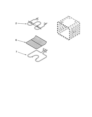Internal oven parts