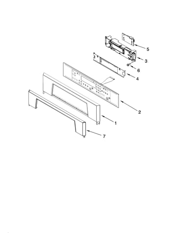 Control panel parts