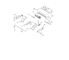 Whirlpool RBS275PRT00 top venting parts, optional parts diagram