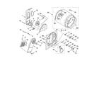 Roper RED4400SQ0 bulkhead parts, optional parts (not included) diagram