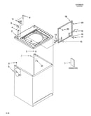 Top and cabinet parts
