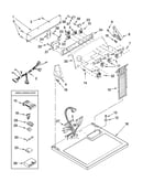 Top and console parts