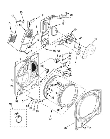 Bulkhead parts, optional parts (not included)