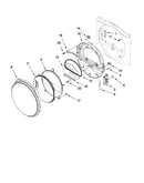 Door parts, optional parts (not included)