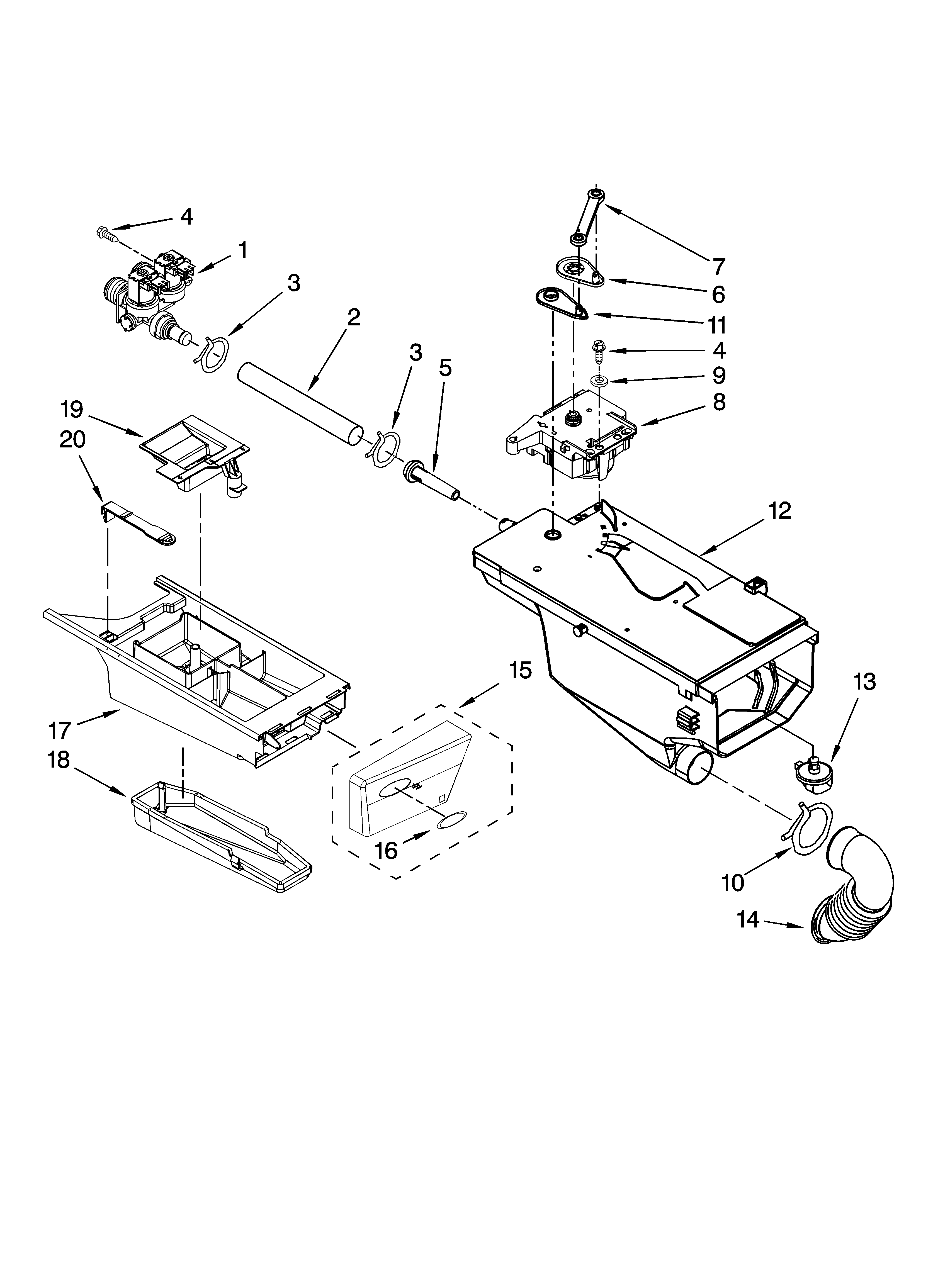 DISPENSER PARTS