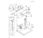 Whirlpool WGD5550ST0 top and console parts diagram