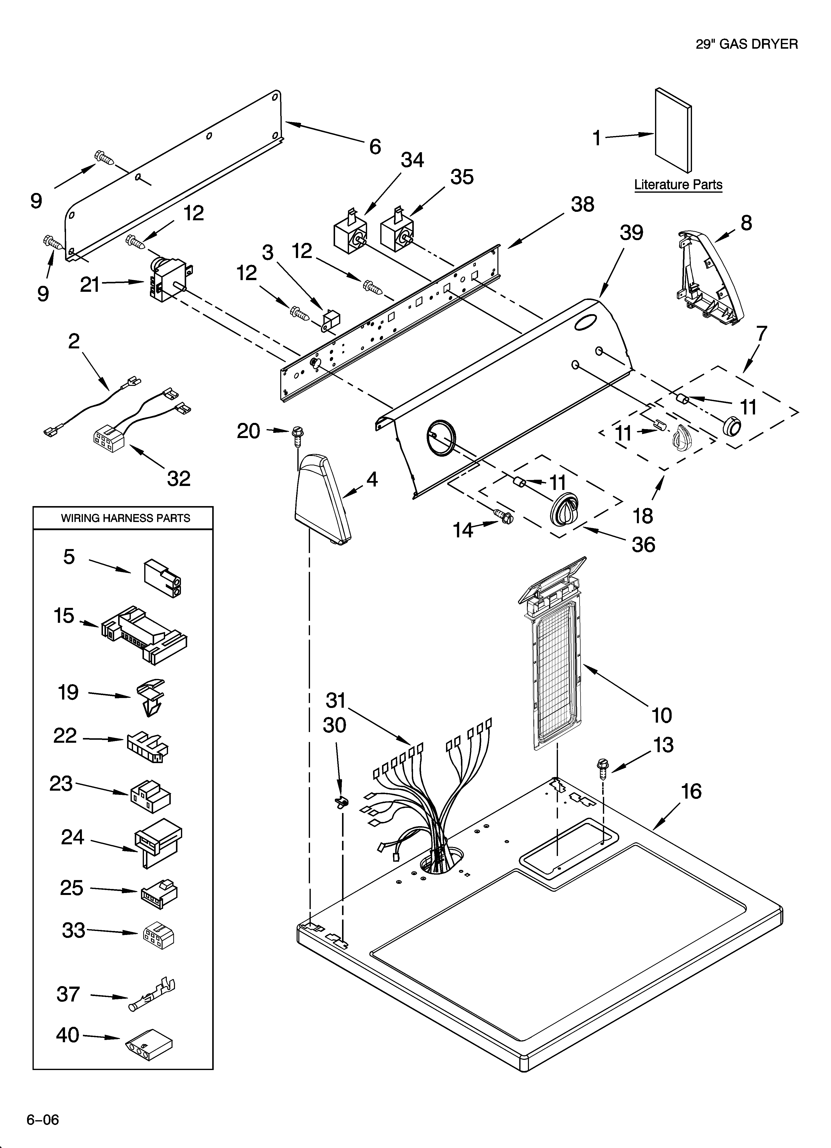 TOP AND CONSOLE PARTS