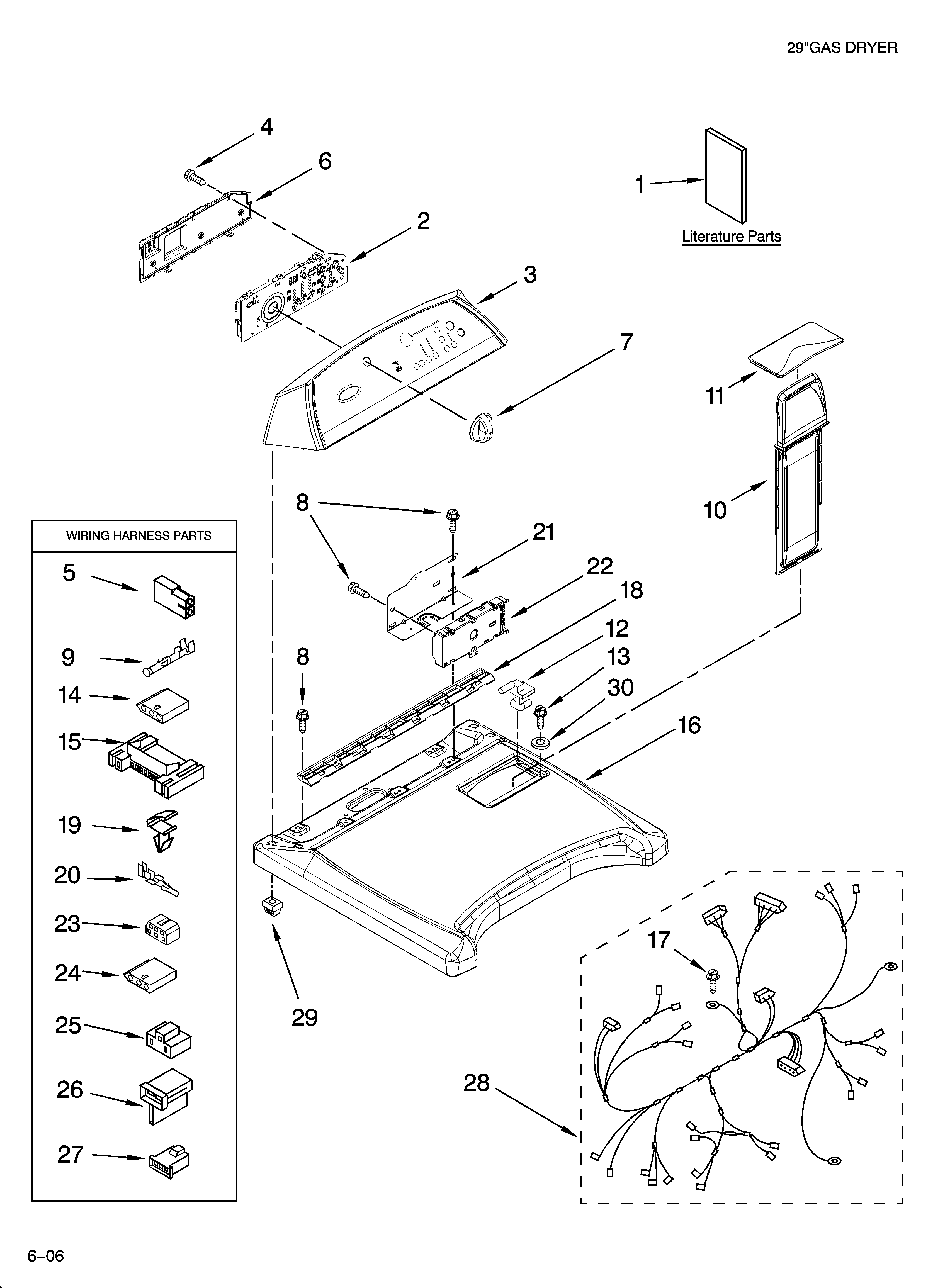 TOP AND CONSOLE PARTS