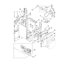 Whirlpool WGD6400SB0 cabinet parts diagram