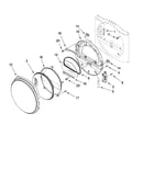 Door parts, optional parts (not included)