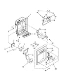 Dispenser front parts