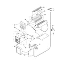 Whirlpool 5VGS3SHGKQ05 icemaker parts, optional parts (not included) diagram